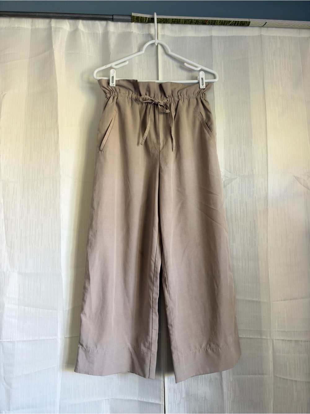 The Group Babaton Wide-Leg Pants — Taupe
